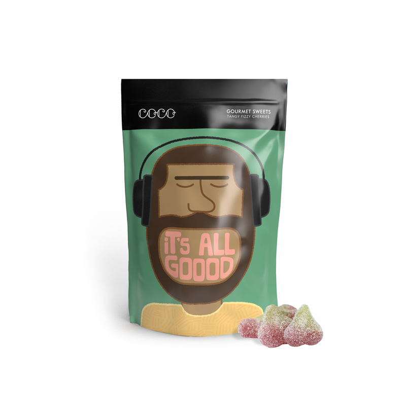 Tangy Fizzy Cherries // 100G