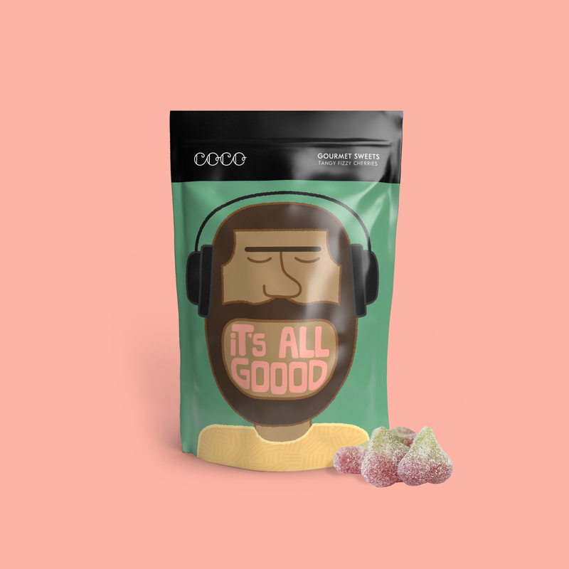 Tangy Fizzy Cherries // 100G