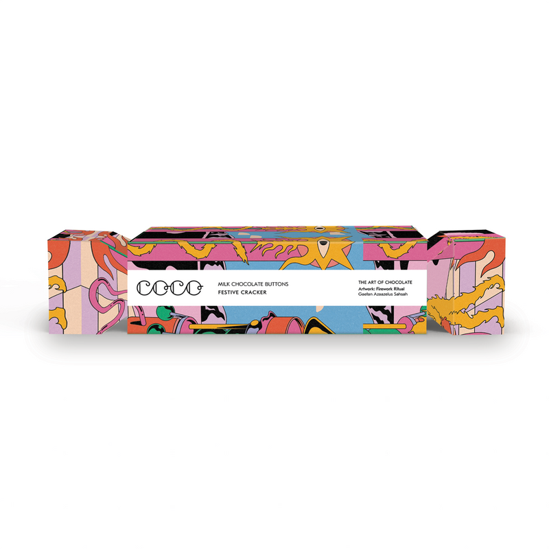 Festive Cracker - Milk Chocolate Buttons