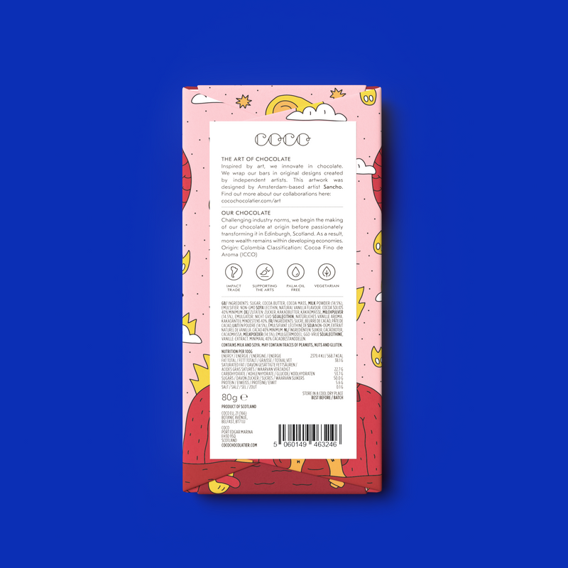 Colombian Milk 40% // 80G