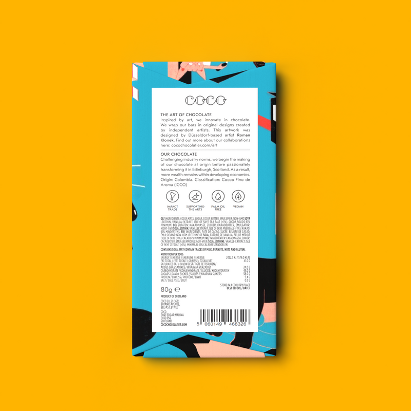 Isle of Skye Sea Salt Dark // 80G