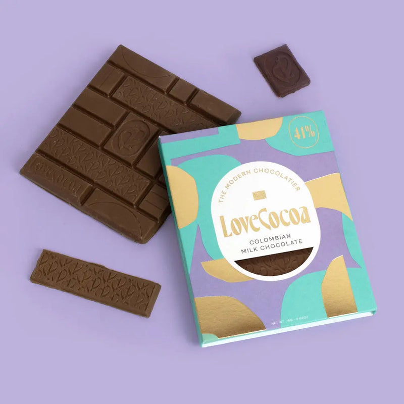 Colombian Single Origin Chocolate Bar x 12 Love Cocoa