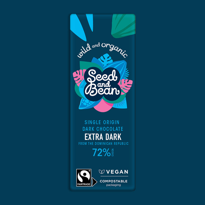 Extra Dark Chocolate Mini Bar 25g (72% Cocoa)