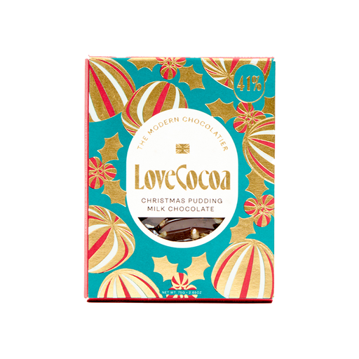 Love Cocoa Christmas Pudding  70g Love Cocoa