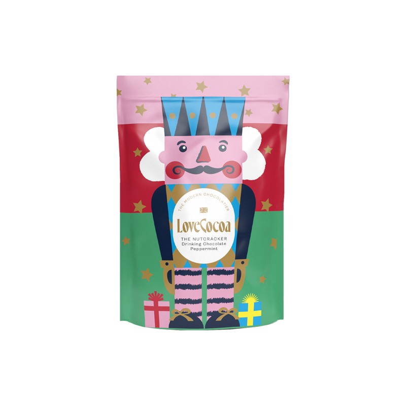 Love Cocoa Festive Peppermint Drinking Chocolate 200g Love Cocoa