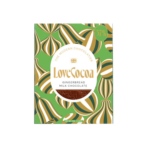 Love Cocoa Milk Gingerbread 70g Love Cocoa