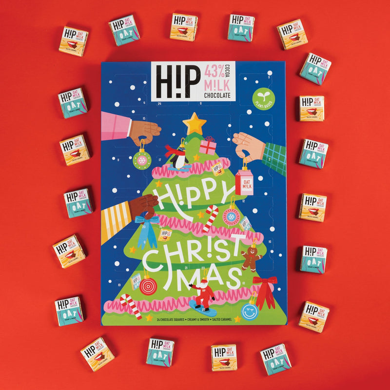 H!P Oat Milk Advent Calendar (Vegan) Love Cocoa