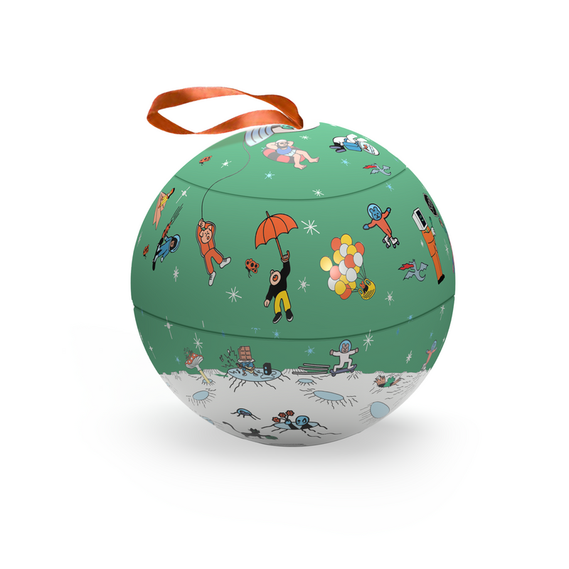 Bauble Salted Caramel Truffles // GREEN // 100G