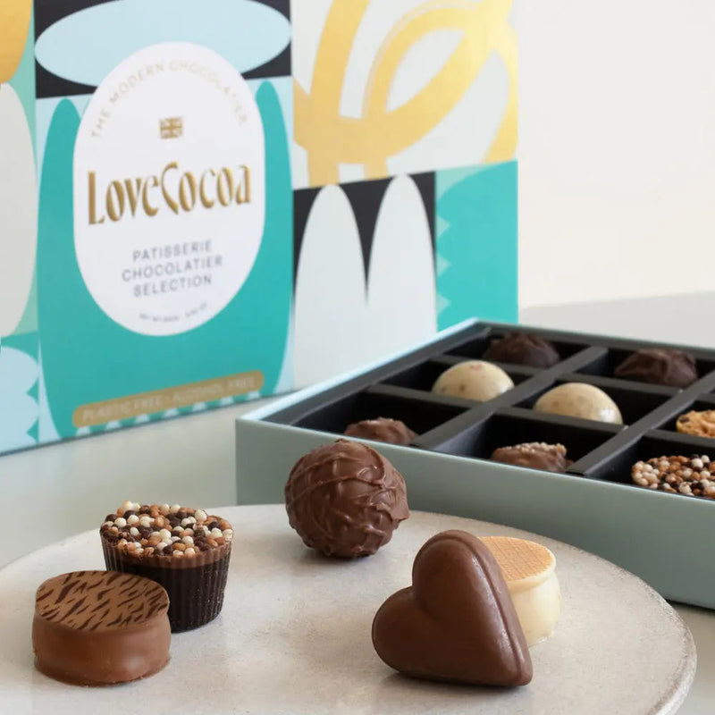 The Patisserie Chocolate Truffle Selection Box - Love Cocoa