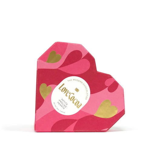 Praline Milk Chocolate Truffles Heart Box - Love Cocoa