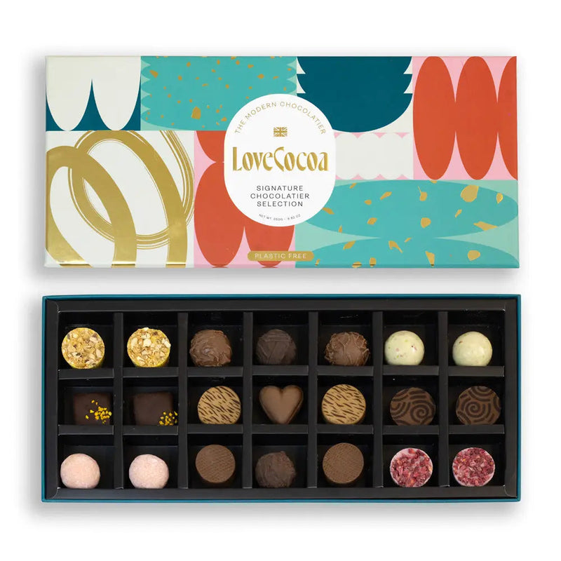 The Signature Chocolate Truffle Selection Box - Love Cocoa