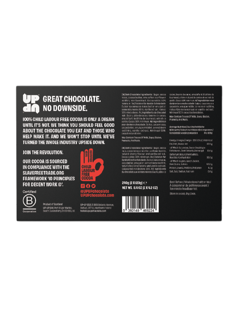 Dark Chocolate Duo Gift Set // 240G
