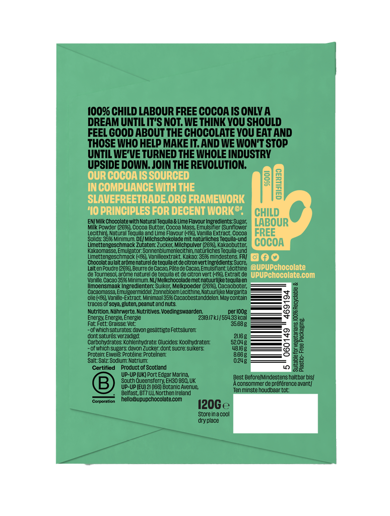 Tequila & Lime Milk // 120G