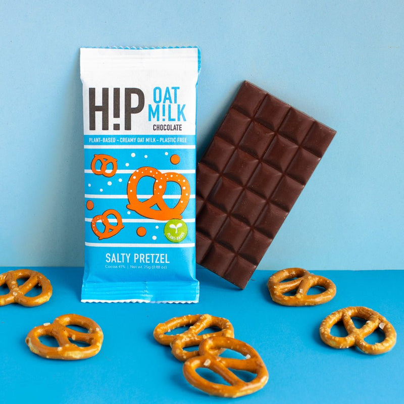 Salty Pretzel Mini Bars (24 X 25g) - H!P Chocolate